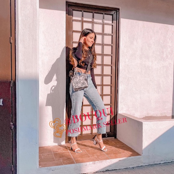 H&M FLORAL JACQUARD WEAVE CROSSBODY BAG - Picture 9 of 9